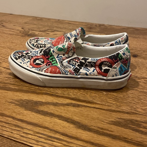 Classic Slip On Vans Mash Up Stickers - 9M/10.5W - Picture 3 of 4
